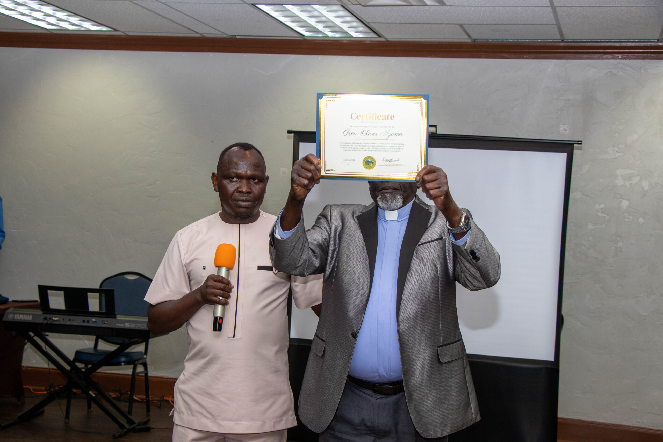 Certification of Excellence Award
